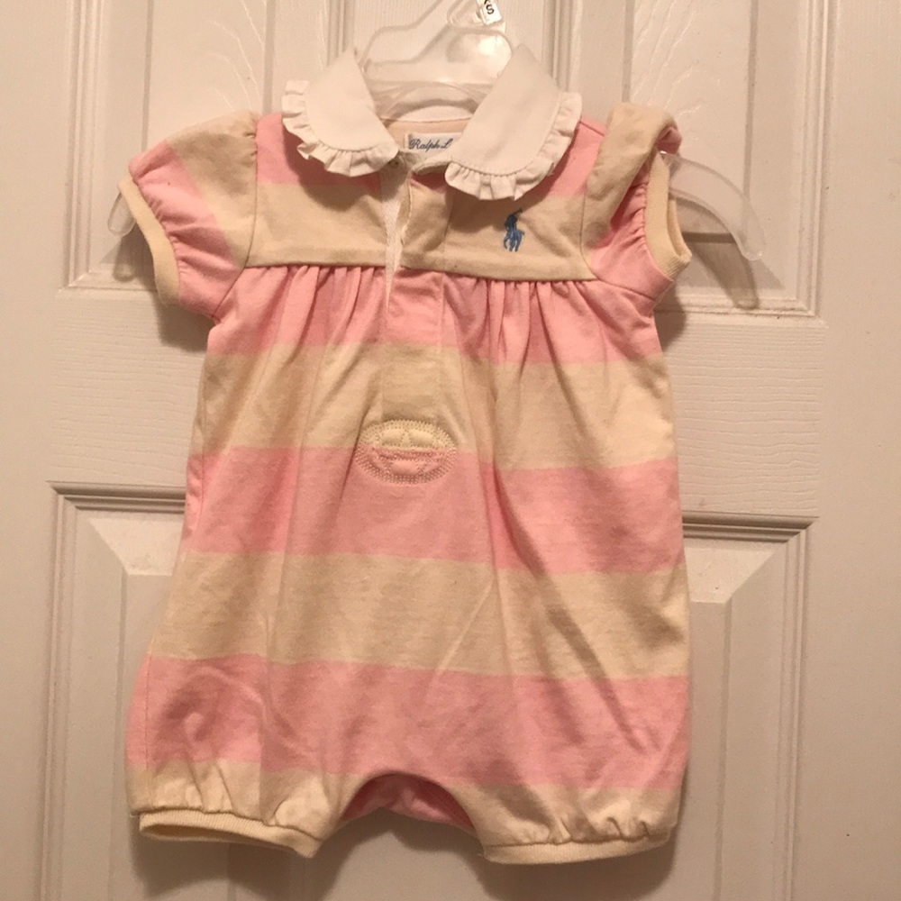 Ralph Lauren girls one piece outfit